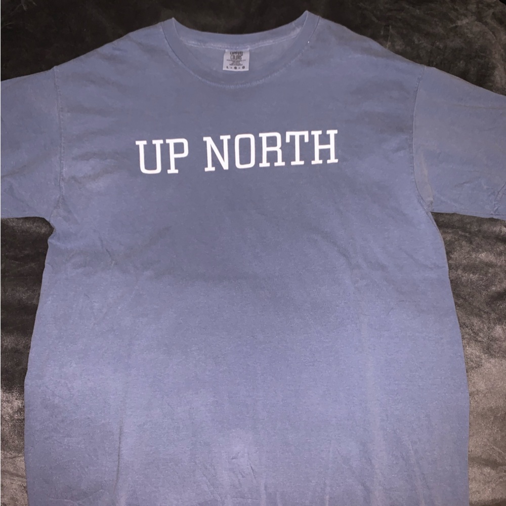 Blue comfortable tee